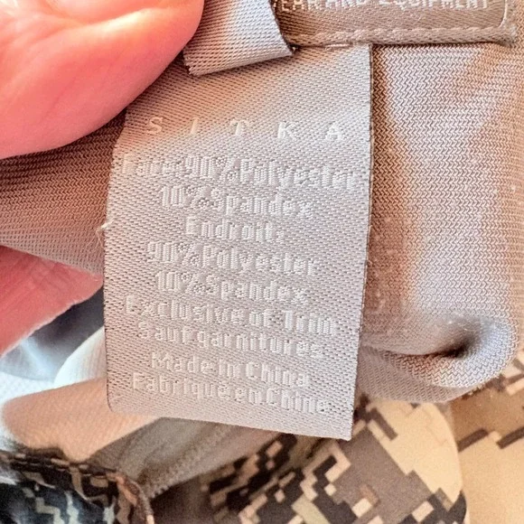 Sitka Traverse Optifade Mountain Pants Elevated Camo Hunting Pants Mens 36 Tall